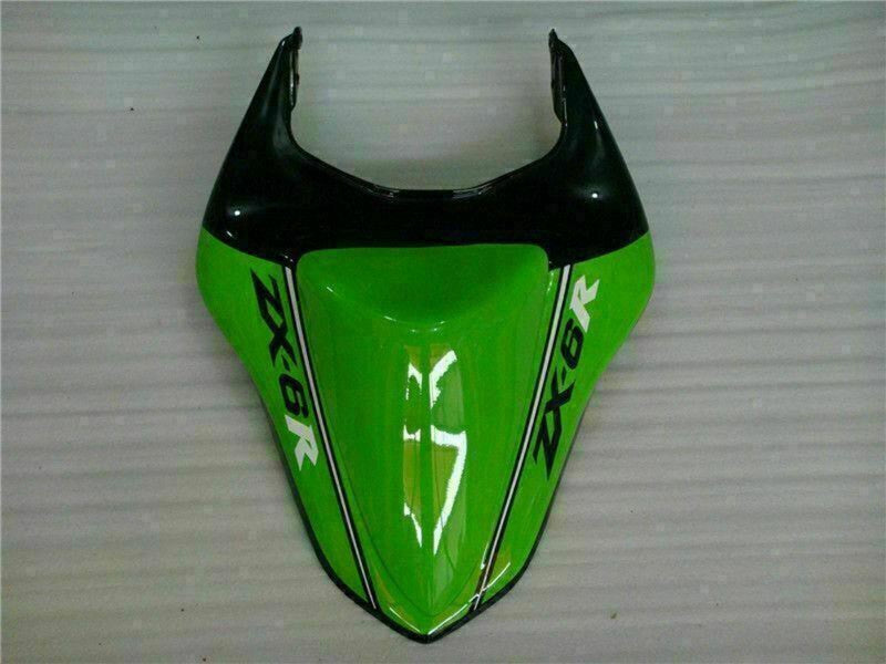 Purchase 2007-2008 Green White Ninja Kawasaki ZX6R Motorcycle Fairings UK