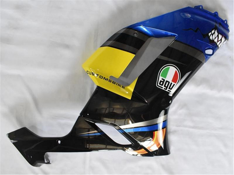 Purchase 2007-2008 Blue Shark Kawasaki ZX6R Motorcycle Fairings UK