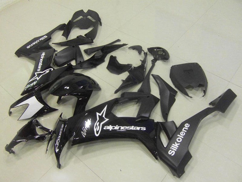 Purchase 2008-2010 Glossy Black Silkolene Star Kawasaki ZX10R Motorcycle Fairings UK