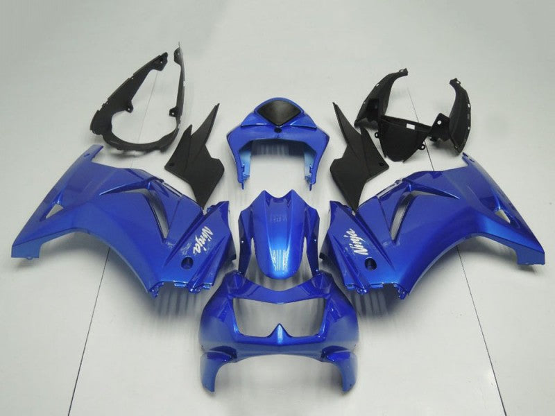 Purchase 2008-2012 Blue Kawasaki ZX250R Motorcycle Fairings UK