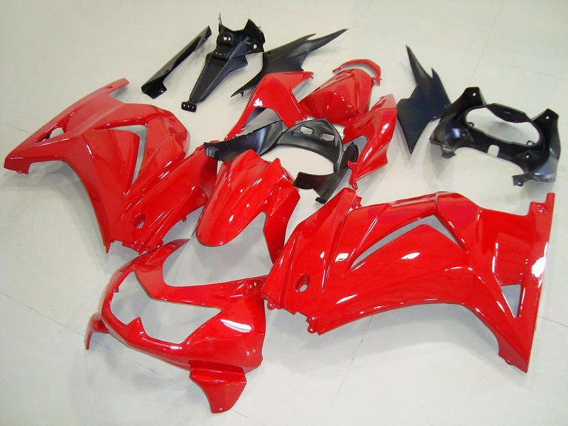Purchase 2008-2012 Red Black Kawasaki ZX250R Motorcycle Fairings UK