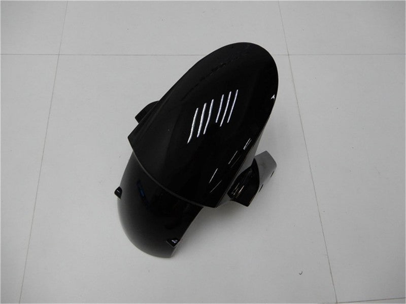 Purchase 2009-2012 Light Blue Glossy Black Kawasaki ZX6R Motorcycle Fairings UK