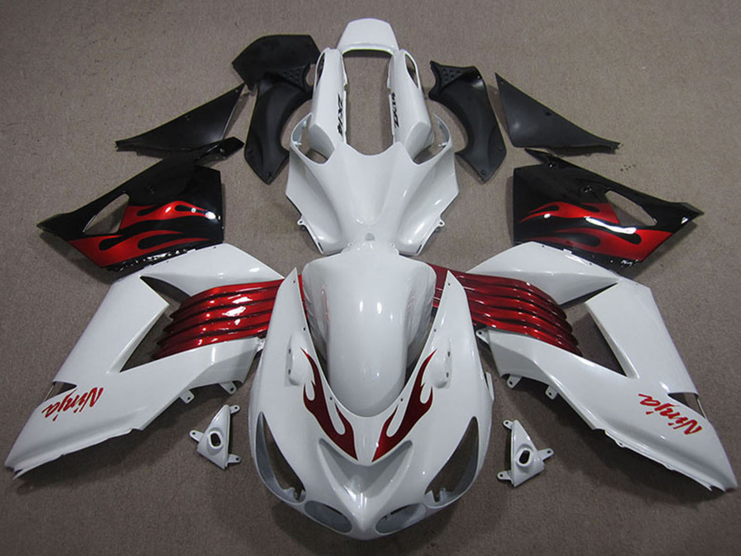 Kawasaki Ninja Motorcycle Zx 14R 2006 2011 Fairings Fairing Kit