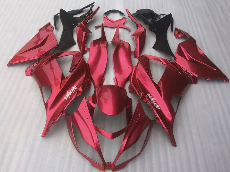 Purchase 2016-2020 Glossy Candy Red Kawasaki ZX10R Motorcycle Fairings UK