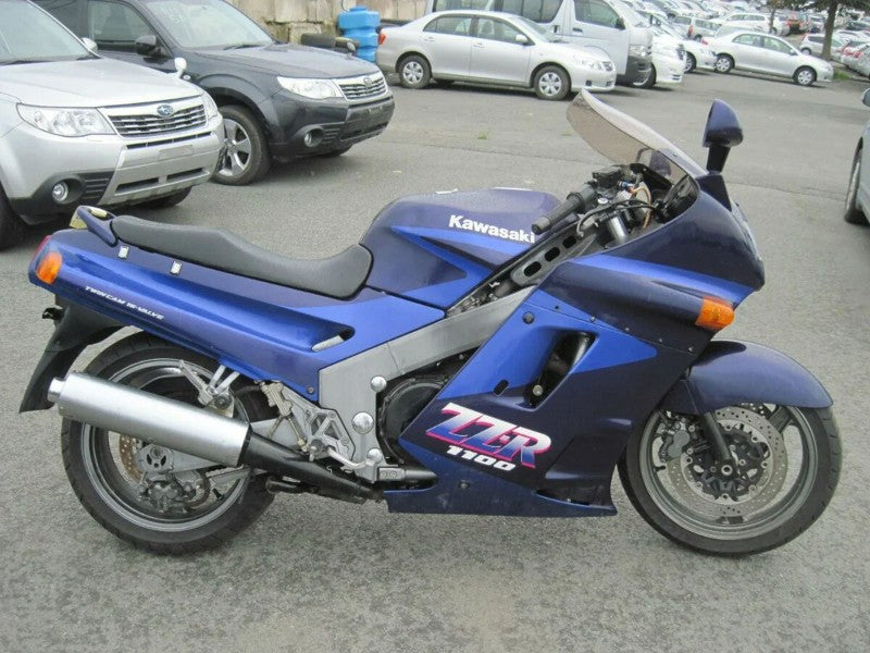 Purchase 1990-1992 Blue Dark Blue Kawasaki ZZR1100 Motorcycle Fairings UK