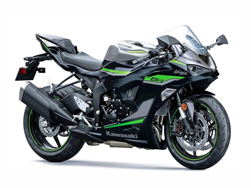 Purchase 2023-2025 Black Grey Green Ninja Kawasaki ZX6R Motorcycle Fairings UK