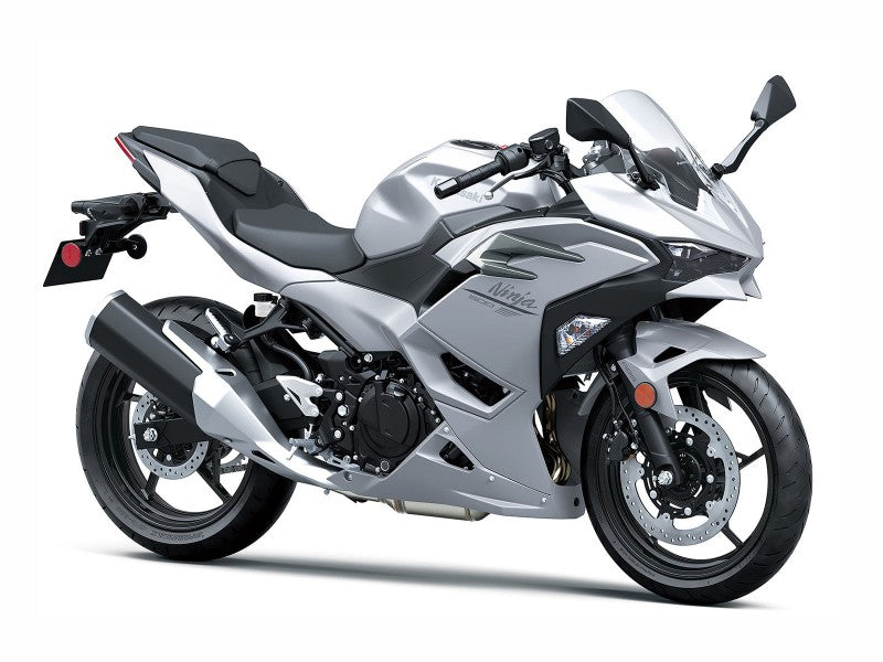 Purchase 2024-2025 Metallic Silver Ninja Kawasaki Ninja 500 EX500R Motorcycle Fairings UK