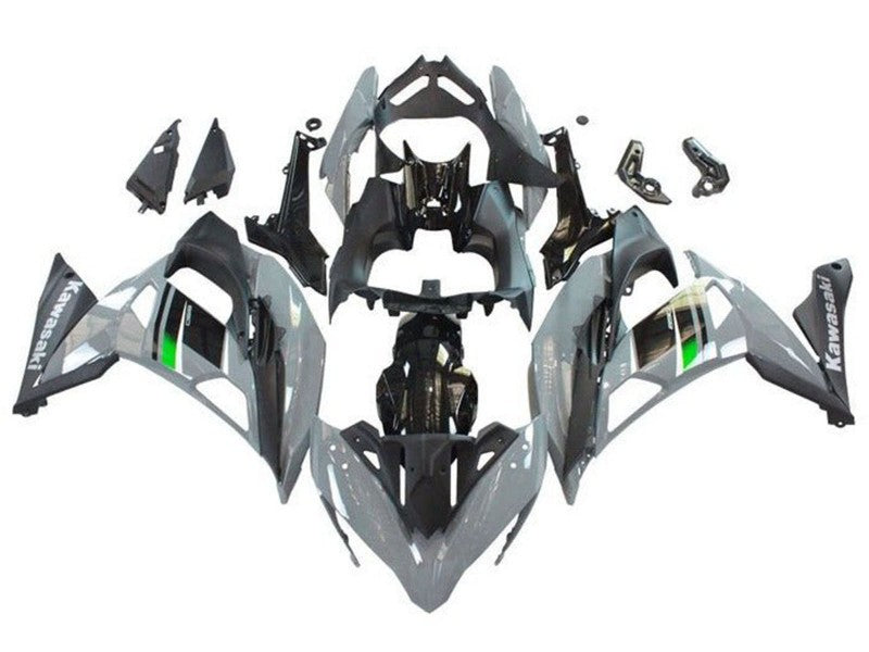 Purchase 2017-2019 Grey Black Green Kawasaki Ninja 650 EX650 Motorcycle Fairings UK