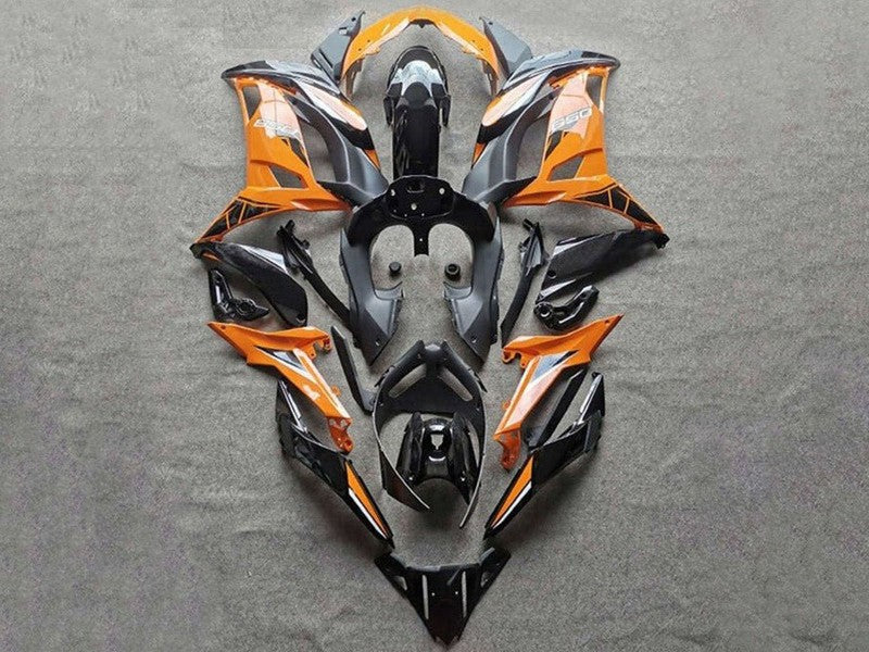 Purchase 2020-2025 Orange Black Kawasaki Ninja 650 EX650 Motorcycle Fairings UK