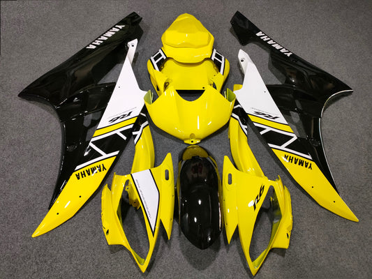 2008-2016 Yamaha YZF-R6 Yellow Fairing Kit