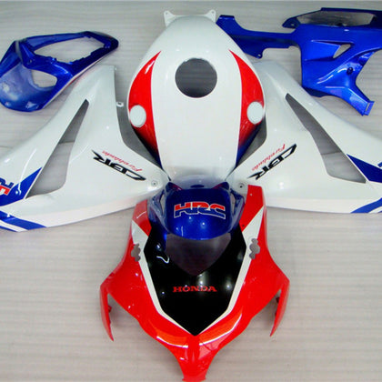 2008-2011 Honda CBR1000RR Blue and White HRC Fairing Kit