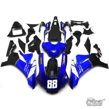 2015-2019 Yamaha YZF-R1 Black Fairing Kit