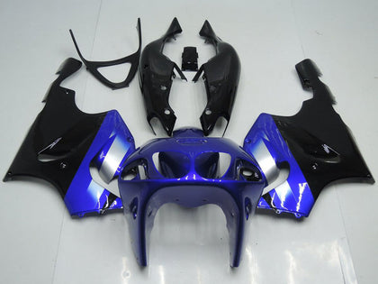 1996-2002 Kawasaki ZX-7R Ninja Blue and Black Fairing Kit