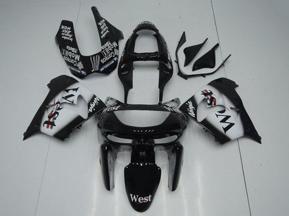 1998-1999 Kawasaki ZX-9R Ninja Black West Fairing Kit