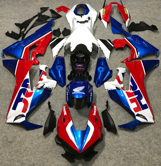 2017-2024 Honda CBR1000RR Red and Blue Fairing Kit