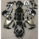 2017-2024 Honda CBR1000RR Black and Gray Fairing Kit