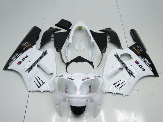 2000-2001 Kawasaki Ninja ZX12R White Monster Fairing Kit