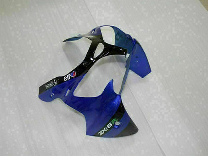 2000-2002 Kawasaki ZX-6R Blue Fairing Kit