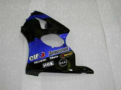 2000-2002 Kawasaki ZX-6R Blue Fairing Kit