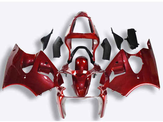 2000-2002 Kawasaki Ninja ZX6R Red Fairing Kit
