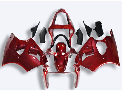 2000-2002 Kawasaki ZX-6R Red Fairing Kit