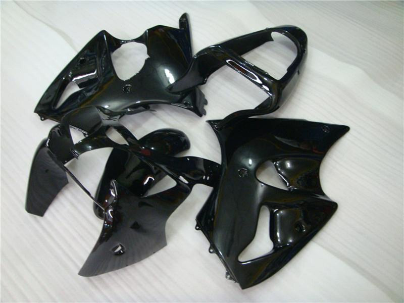 Purchase 2000-2002 Glossy Black Kawasaki ZX6R Motorcycle Fairings UK