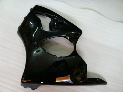 2000-2002 Kawasaki ZX-6R Glossy Black Fairing Kit