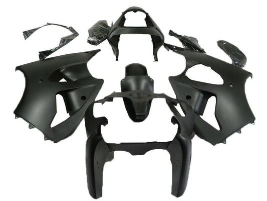 2000-2002 Kawasaki Ninja ZX6R Matte Black Fairing Kit