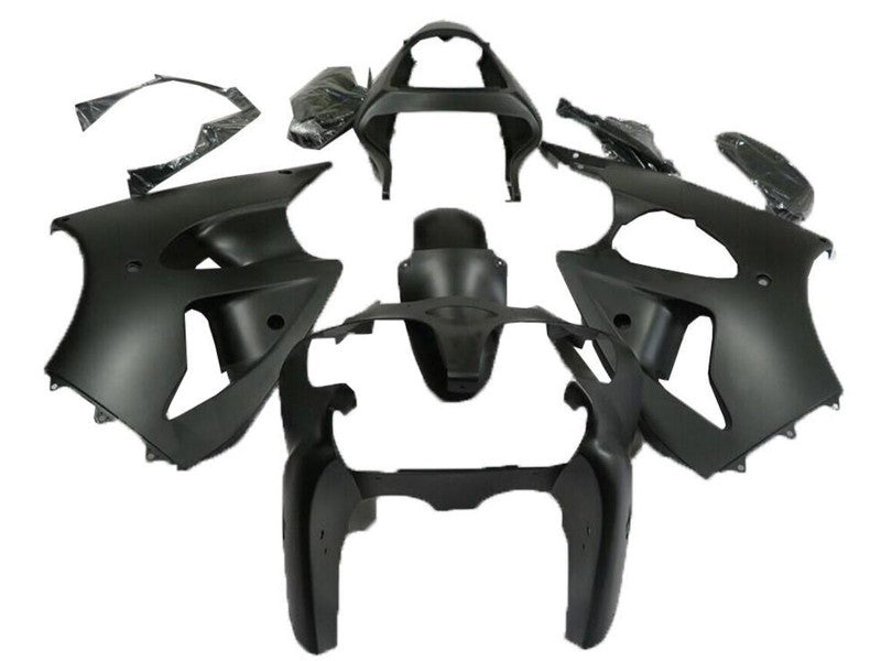 Purchase 2000-2002 Matte Black Kawasaki ZX6R Motorcycle Fairings UK
