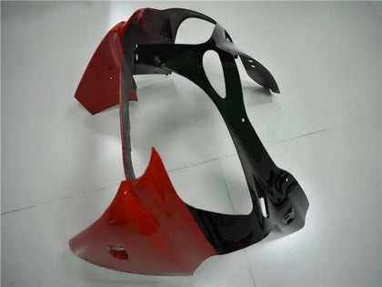 2000-2002 Kawasaki ZX-6R Red Black White Fairing Kit
