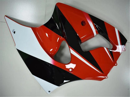2000-2002 Kawasaki ZX-6R Red Black White Fairing Kit