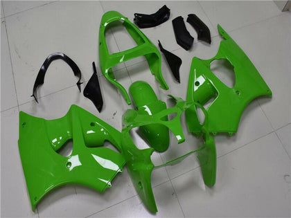 2000-2002 Kawasaki ZX-6R Green Fairing Kit