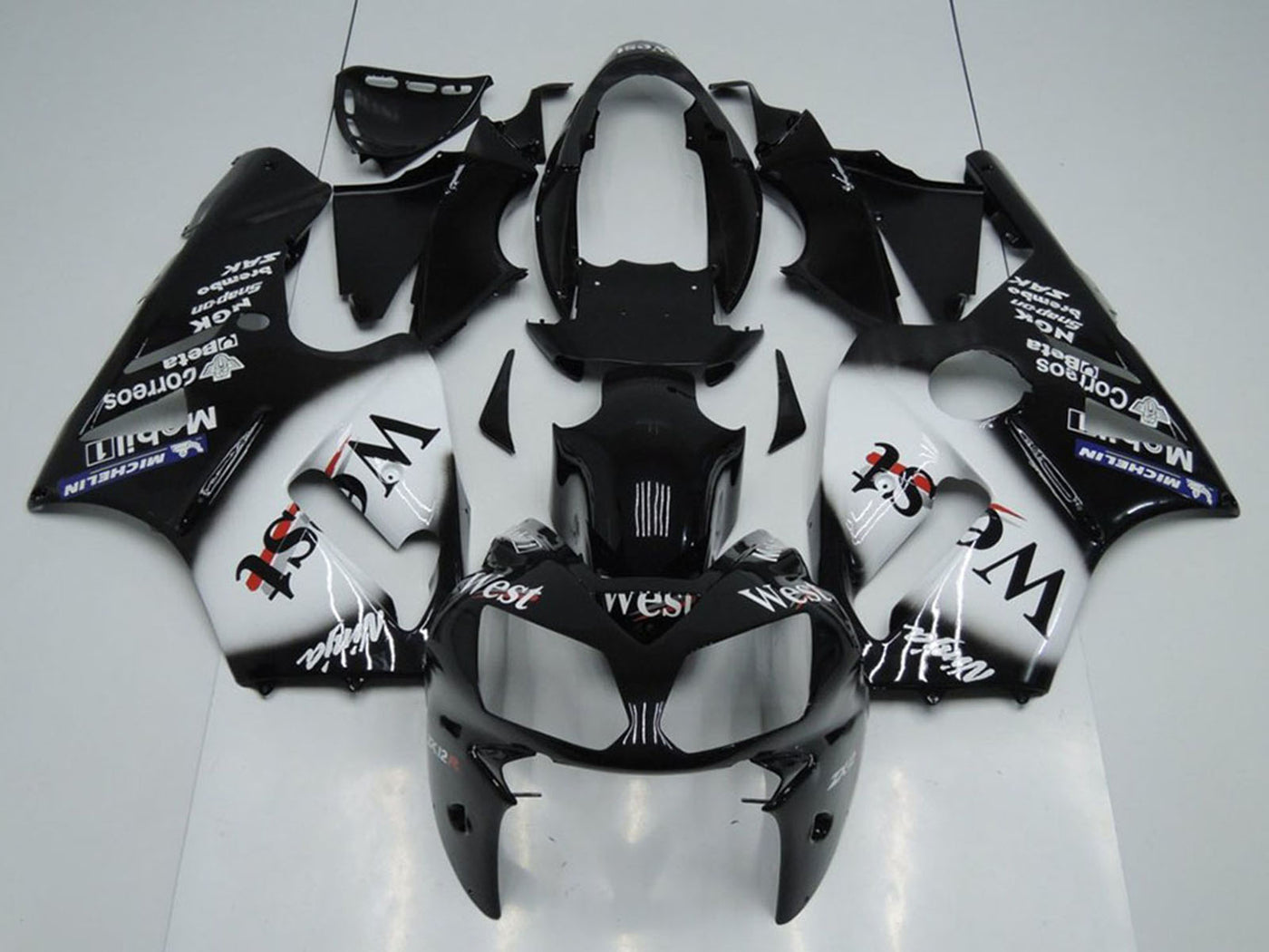 2002-2005 Kawasaki Ninja ZX12R West Fairing Kit
