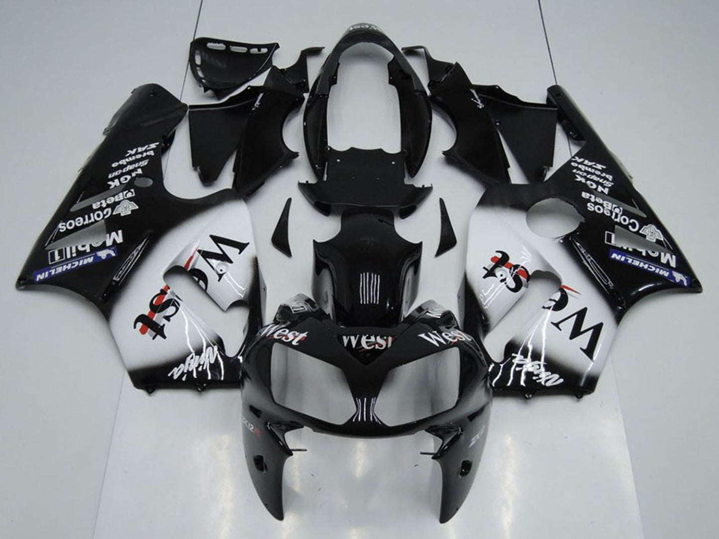 2002-2005 Kawasaki Ninja ZX12R West Fairing Kit