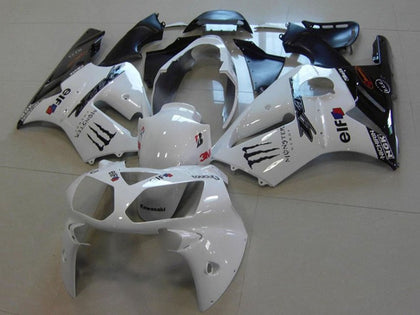 2002-2005 Kawasaki ZX-12R Ninja White Monster Fairing Kit