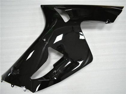 2003-2004 Kawasaki ZX-6R Glossy Black Fairing Kit