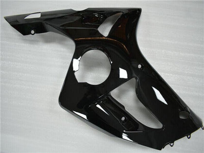 2003-2004 Kawasaki ZX-6R Glossy Black Fairing Kit