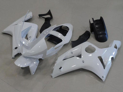 2003-2004 Kawasaki ZX-6R White Fairing Kit