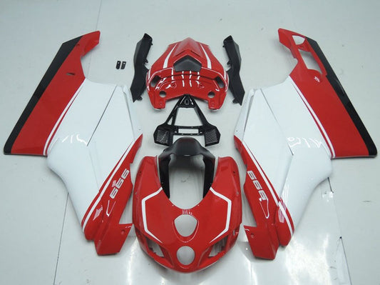 2005-2006 Ducati Ducati 749 999 Red White Red Fairing Kit