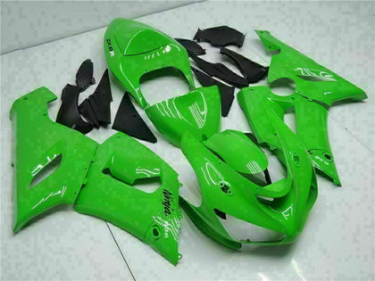 2005-2006 Kawasaki ZX-6R Green Fairing Kit