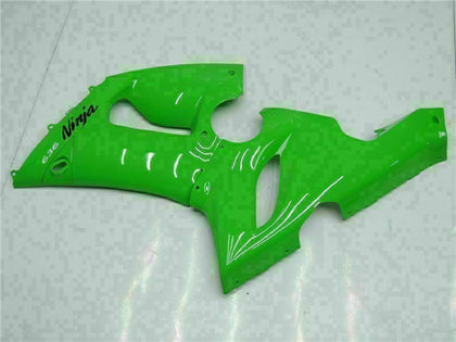 2005-2006 Kawasaki ZX-6R Green Fairing Kit