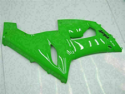 2005-2006 Kawasaki ZX-6R Green Fairing Kit