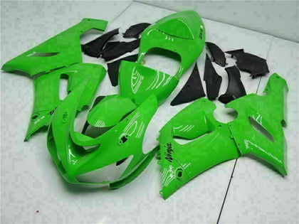 2005-2006 Kawasaki ZX-6R Green Fairing Kit