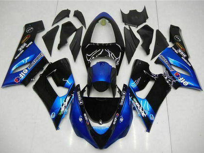 2005-2006 Kawasaki ZX-6R Blue Fairing Kit