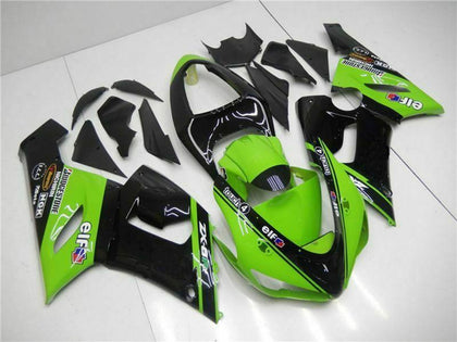 2005-2006 Kawasaki ZX-6R Green Fairing Kit