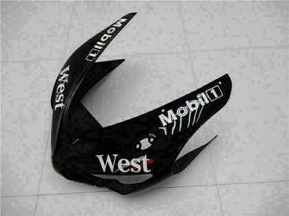2005-2006 Kawasaki ZX-6R Black Fairing Kit