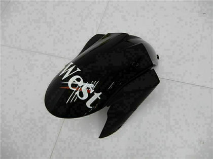 2005-2006 Kawasaki ZX-6R Black Fairing Kit