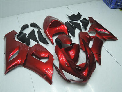 2005-2006 Kawasaki ZX-6R Candy Red Fairing Kit