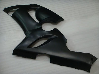 2005-2006 Kawasaki ZX-6R Matte Black Fairing Kit