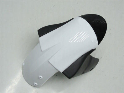2005-2006 Kawasaki ZX-6R Black White Fairing Kit